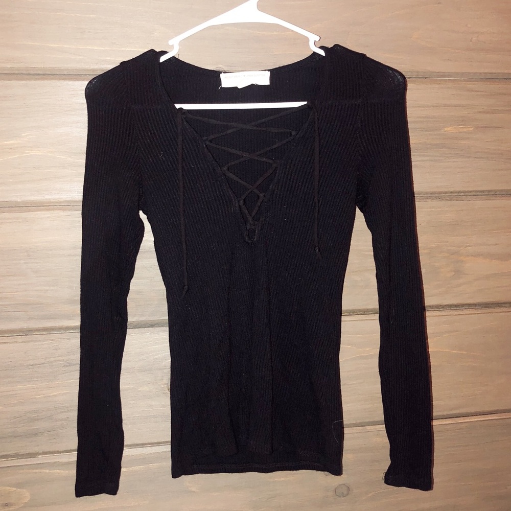 Urban outfitters Tie up long sleeve